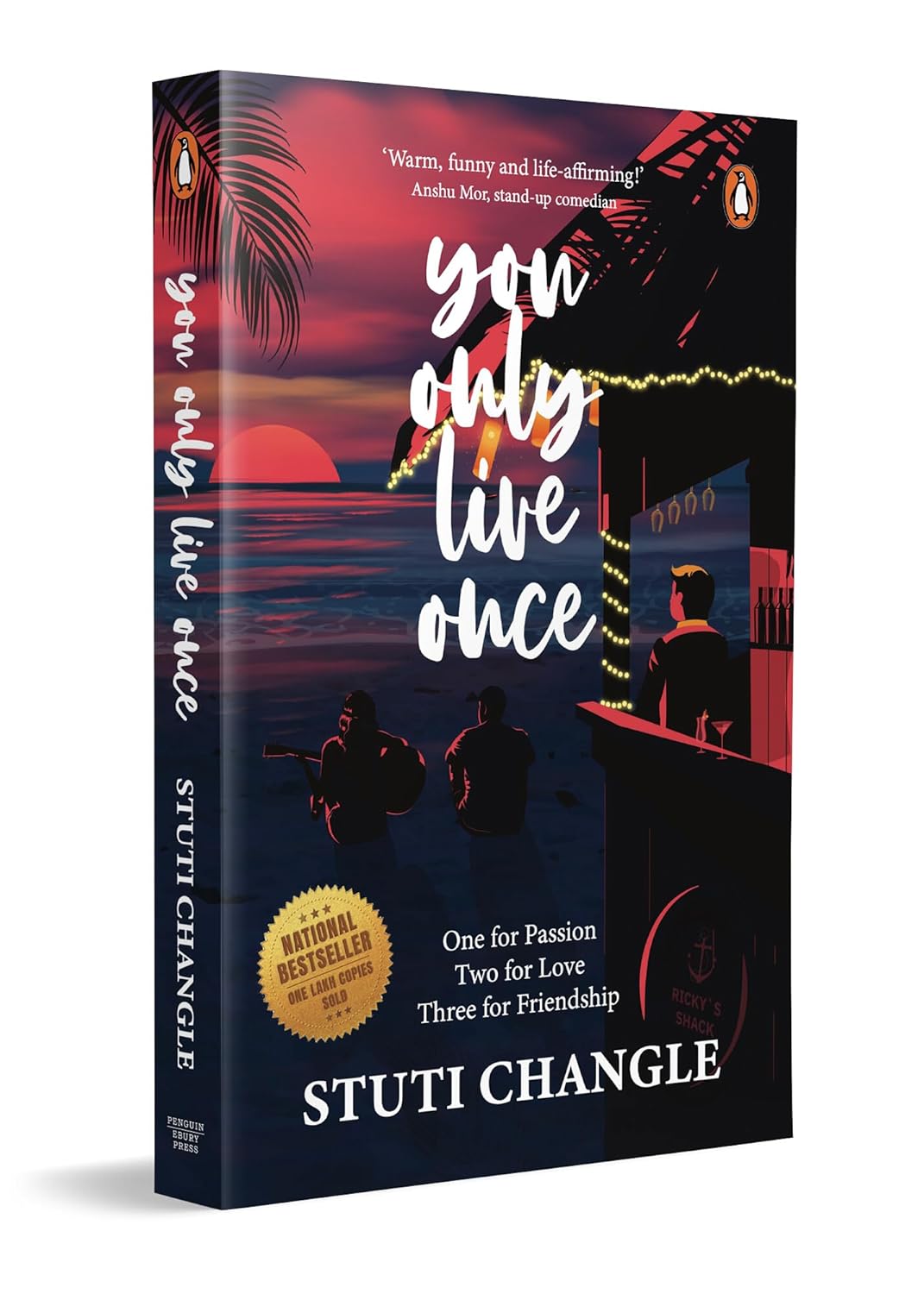 You Only Live Once: A Journey of Self-Discovery and Empowerment | Inspiring Fiction by Stuti Changle | Personal Growth and Motivational Stories english book
