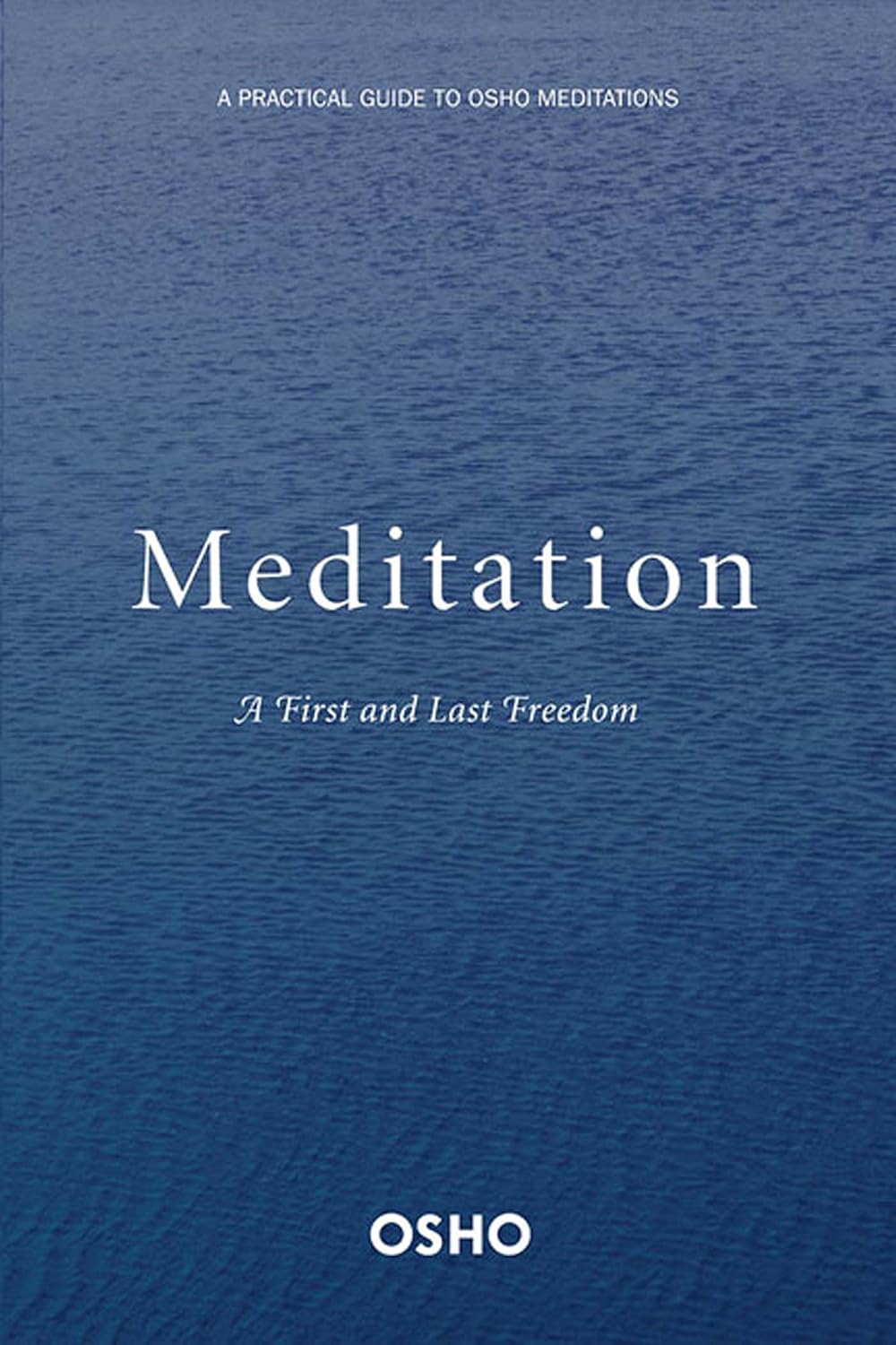 Meditation OSHO ENGLISH BOOK