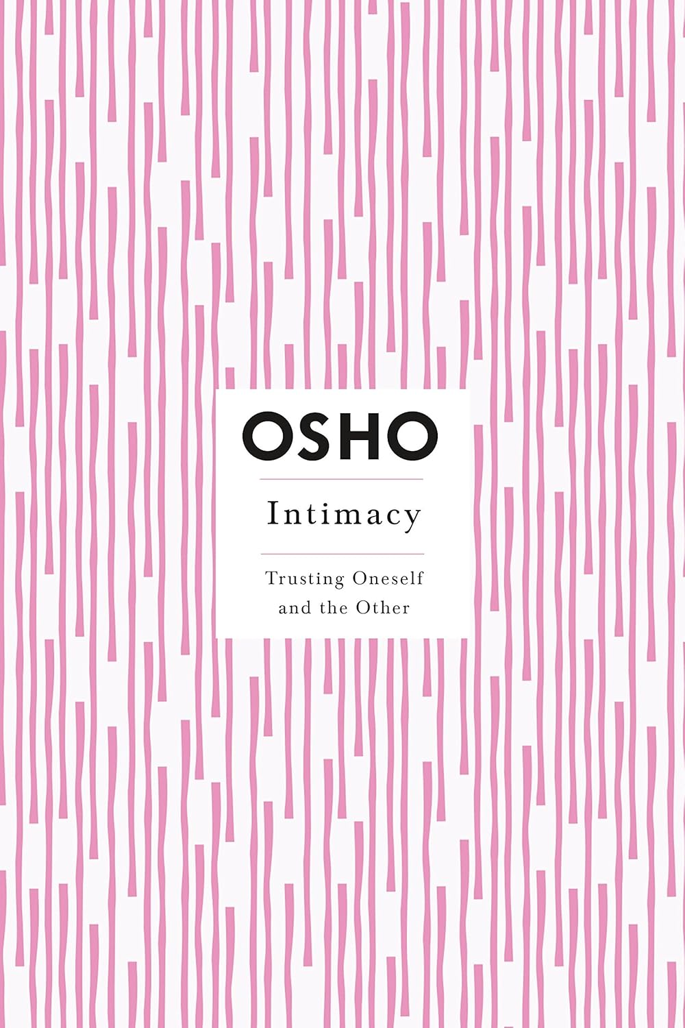 Intimacy OSHO ENGLISH BOOK